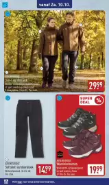 ALDI folder | weekend Pagina 12: Adventuridge Softshell outdoorbroek €14,99, Actievoorwaarden
