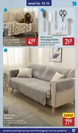 ALDI folder | weekend Pagina 15: Home Creation Bankhoes, Home creation coral fleecedeken €4,99