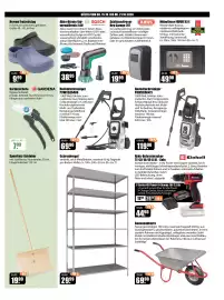 V Baumarkt Prospekt woche 42 Seite 3: Akku-Bürste UniversalBrush 3,6V €38,95, Hochdruckreiniger POWXG90411 €119,00