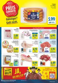 Diska Prospekt woche 42 Seite 6: Gulasch gemischt Schwein & Rind €6,49, Hähnchenschenkel Pollo Fino €8,99