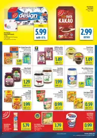 Diska Prospekt woche 42 Seite 7: EDEKA Herzstücke Iberische Mandeln €1,49, Maggi Buchstaben Suppe €0,59