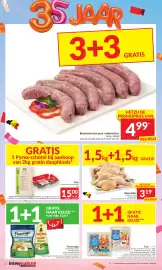 Intermarché folder week 42 Pagina 2: Kippenbillen €3,19, Boerenworsten puur varkensvlees €4,99