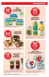 Catalogue Hyper U page 11: Nestlé Viennois €2,49, Lactel Bio