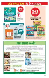 Catalogue Hyper U page 15: Lutti Bonbons Menthe €2,09, HARIBO PIK