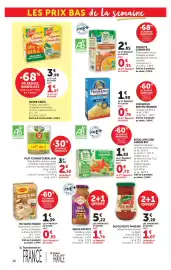 Catalogue Hyper U page 16: PANZANI PESTO ROUGE €3,20, Céréal BIO €2,52