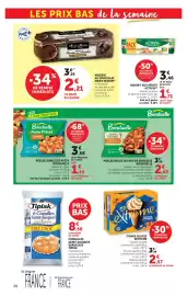 Catalogue Hyper U page 20: Bonduelle Poêlée Recoltes Roties €2,63, Tipiak Coquilles Saint-Jacques €8,50