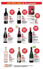 Catalogue Hyper U page 22: Alfred ROTHSCHILD & CIE CHAMPAGNE AOP BRUT €25,90, LAUDUN AOP LAURENT BROTT LA GRIVELIERE €5,59