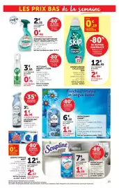 Catalogue Hyper U page 23: SANYTOL Le Désinfectant Nettoyant €2,77, Febreze Brume d'air €1,96