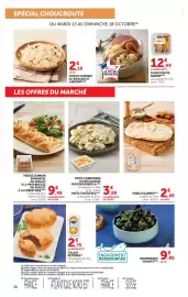 Catalogue Hyper U page 30: BIGORNEAUX VIVANTS €9,95, Pinsa à garnir €2,49