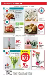 Catalogue Hyper U page 32: LE BOUQUET €2,59, ORCHIDÉE PHALAENOPSIS €10,99