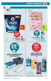 Catalogue Hyper U page 7: U Lessive Tri Doses €2,81, U TABLETTES VAISSELLE EXCELLIUM €4,84