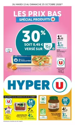 Hyper U (valable jusqu'au 25-10)