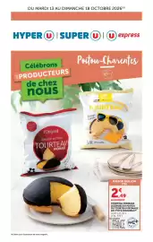 Catalogue Hyper U semaine 42 page 1: Maison baillon tourteau fromage legendes du poitou ou tourteau fromage €2,49