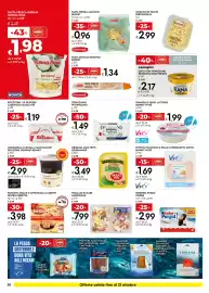 Volantino Bennet Pagina 20: Stracchino Pettinicchio €1,49, Kinder Pinguì €2,99