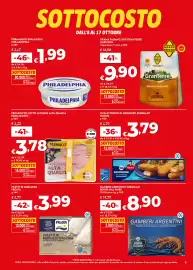 Volantino Bennet Pagina 3: Prosciutto alta qualità Parmacotto €3,78, Bastoncini di merluzzo surgelati Findus €3,79