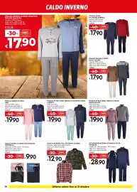 Volantino Bennet | SOTTOCOSTO Pagina 30: Pigiama in pile coral donna o micropile uomo Lancetti €19,90