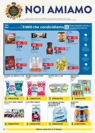 Volantino Bennet Pagina 34: Ricottine light Santa Lucia €1,00, Acqua minerale naturale Libera San Benedetto €1,00