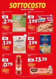 Volantino Bennet | SOTTOCOSTO Pagina 4: SOTTOCOSTO PISELLI FINISSIMI SURGELATI FROSTA g 850 € 5,59 -50% €2,79 da € 6,58 a €