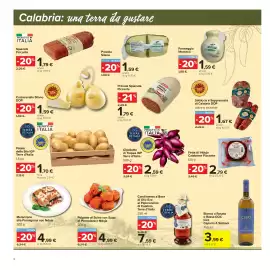 Volantino Carrefour Pagina 6: Calabria: una terra da gustare PRODOTTO IN ITALIA Spianata Piccante -20% 1,79 € 2,25 €