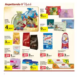 Volantino Carrefour Market Pagina 10: Candy Pocket One Piece €4,49, Busta Marron Glaces in pezzi Secondo Vergani €3,49