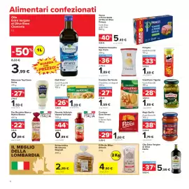 Volantino Carrefour Market Pagina 12: El Ris de Milan Arborio €4,90, Maionese Top Down Heinz €1,59