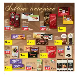 Volantino Carrefour Market Pagina 16: Tavolette Lindor Gusti Assortiti €2,89, Tavoletta Ferrero Rocher Gusti Assortiti €1,99