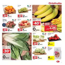 Volantino Carrefour Market Pagina 5: Mele Fuj Sfuse €1,99, Finocchi Sfusi €2,49