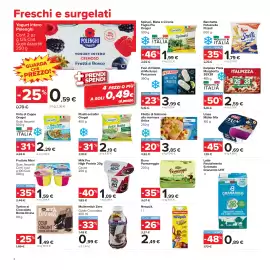 Volantino Carrefour Market Pagina 8: Fiori di Filetto di Merluzzo Pescanova €3,99, Milk Pro High Protein Cacao €1,09