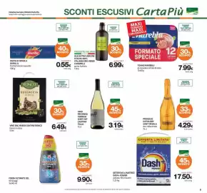 Volantino Superconti Pagina 3: Tonno Mareblu €7,99, Prosecco Extra Dry Sant'Orsola €4,29