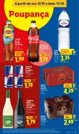 Folheto Lidl Página 9: Argus cerveja tostada €2,49, Argus cerveja especial €4,39