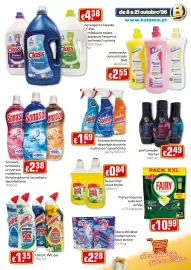 Folheto Bolama Página 21: Sonasol brilhante desengordurante multiusos/casa banho spray €1,69, Perfumador vernel €2,49