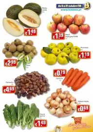 Folheto Bolama Página 5: Melão verde €1,49, Couve penca €1,49