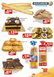 Folheto Bolama Página 7: €0.44 Baguete 255 g. Parabens Bolo Aniversário c/recheio crocante kg. Bolacha recheada húngara kg