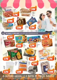 Folheto Belita Página 2: Iglo Douradinhos Peixe €3,29, Iglo Filetes Primavera Limão €2,85