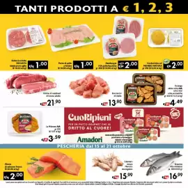 Volantino Spak Supermercati Pagina 3: La Milanese AIA €3,59, Fettine di roastbeef di bovino adulto €21,90
