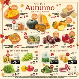 Volantino Spak Supermercati Pagina 4: Broccoletti categoria 1ª €1,79, Melograno categoria 1ª €2,49