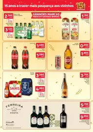 Folheto Amanhecer semana 41 Página 11: Cerveja Sagres €3,56, Coca-Cola zero açúcar €1,49