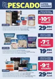 Catálogo La Sirena Página 10: La Sirena boquerón limpio €19,99, Seafarway Pescado €29,99