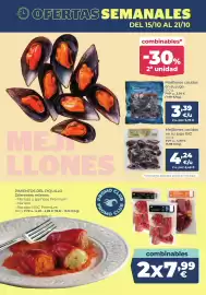 Catálogo La Sirena Página 5: La Gerra mejillón cocido €4,24, La sirena mejillones en su jugo €3,39
