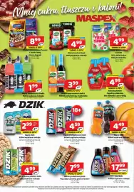 Delfin gazetka Strona 4: Napój energetyczny Dzik €4,59, Napój Dzik €4,49