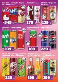 Family Diszkont akciós újság hét 41 Oldal 28: Schweppes / Dr. Pepper / Mountain Dew / Canada Dry / Lipton €239,00