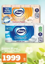 Family Diszkont akciós újság hét 41 Oldal 4: Skin loving softness Zewa tume Deluxe Tube Cashmere Peach ULTIMATE TOUCH 3 16