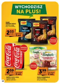 Groszek gazetka | Market Strona 18: Fasola Bonduelle €3,99, Napój Coca-Cola €2,59