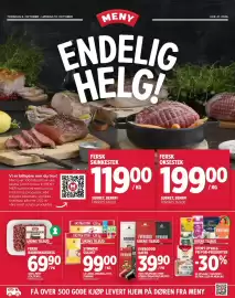 Meny kundeavis uke 41 Side 1: EVERGOOD KAFFE €39,90, FERSK KARBONADEDEIG €69,90
