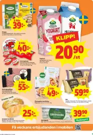 Stora Coop reklamblad vecka 42 Sida 5: Babybel €40,00, Bro Jakobs smörgåspålägg €55,00