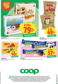 Coop Daglivs reklamblad vecka 42 Sida 8: Sia glass €79,00, Rana färsk pasta €69,00