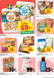 Coop Daglivs reklamblad vecka 42 Sida 4: Anglamark pasta korta former €32,00, Santa Maria färdiga såser €35,00