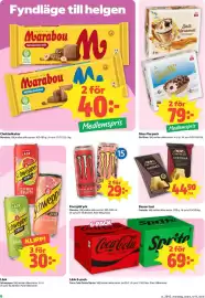Coop Daglivs reklamblad vecka 42 Sida 6: Schweppes Läsk €30,00, Sia glass flerpack €79,00