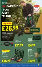 Lidl leaflet week 42 Page 28: Parkside plant protection fleece jacket assortment €4,99