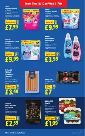 Lidl leaflet week 42 Page 7: Persil ultimate non bio €9,99, Vemondo Falafel €1,09